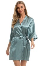 Vlazom Kimono in Raso da Donna