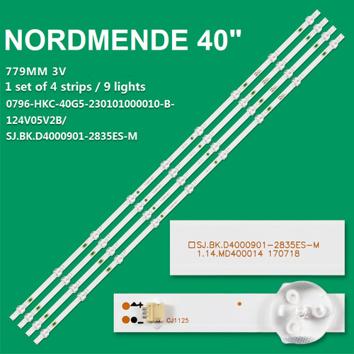 Kit barre strip led tv - barre, 9
