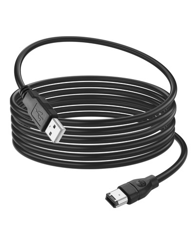 6ft firewire 6pin usb cavo - firewire, a