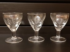 3 BICCHIERI DA LIQUORE -