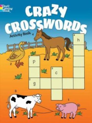 Crazy crosswords activity - crazy,