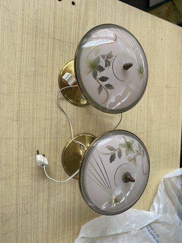 Coppia lampade anni 60 - coppia,