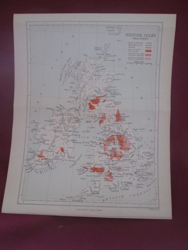 Mappa antica british - "british, isles