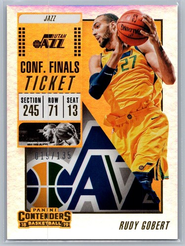 Biglietto rudy gobert 2018 - gobert, 2018-19