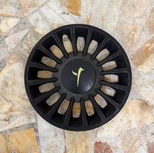 1 copricerchio Copriruota Lancia Ypsilon Monogram originale logo giallo 15''