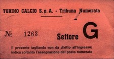 Biglietto Torino Calcio n�
