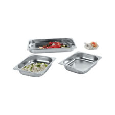 Contenitori in Acciaio Set 3 pezzi per preparare conservare trasportare alimenti