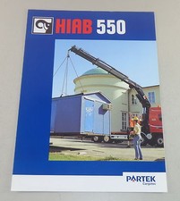 Prospetto/Brochure Hiab Gru