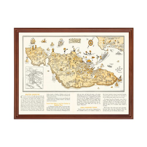 Vecchia mappa dell isola - vecchia,