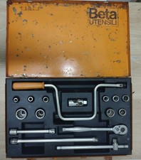 Chiavi a Bussola Poligonale 3/8 a Cricchetto Professionali Set 16 pz -BETA  