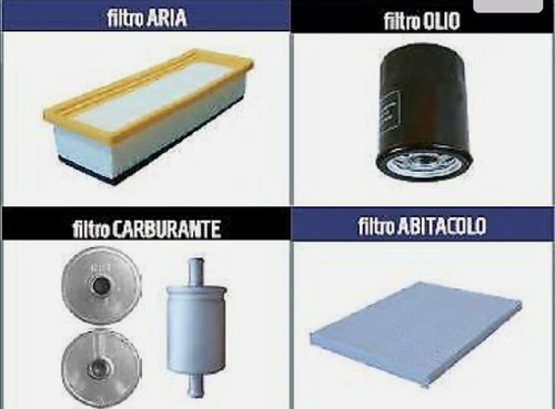 Kit 4filtri fiat 500 - kit,