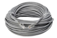  Cavo Ethernet GRIGIO LOREX/FLIR ORIGINALE OEM Cat 5e, 60’, 60Ft NUOVO DI ZECCA  