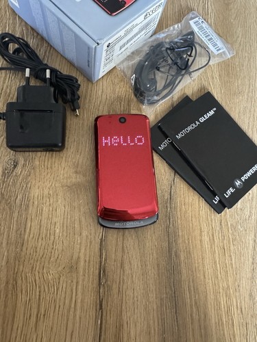 Motorola gleam red ottimo - motorola,
