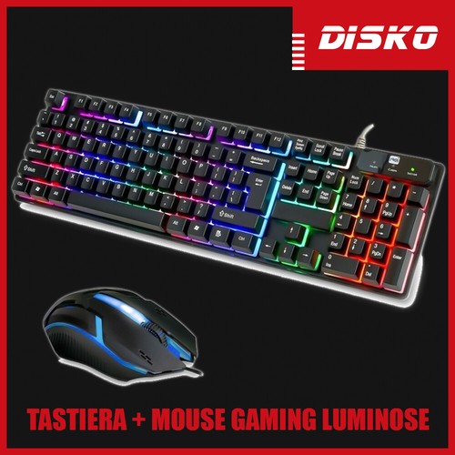 Tastiera gaming mouse led - mouse,