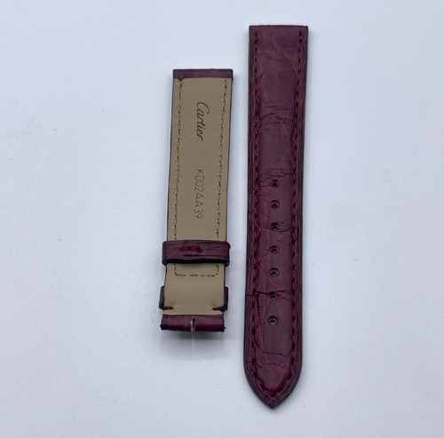Cartier cinturino caimano