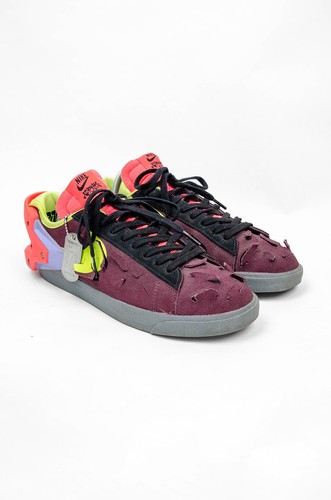 Nike blazer low night maroon - low, maroon"