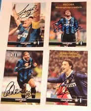 SET 4 AUTOGRAFO FC INTER