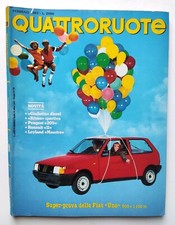 Rivista Quattroruote Numeri Vari Anno 1983 Auto Automobili Vintage Ed.Domus