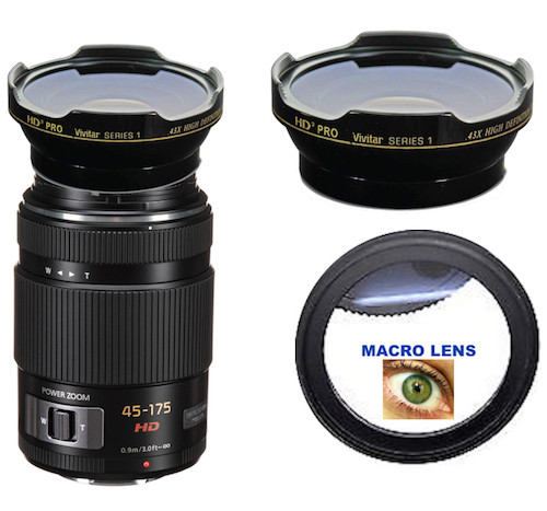Hd3 grandangolare obiettivo - hd3, +