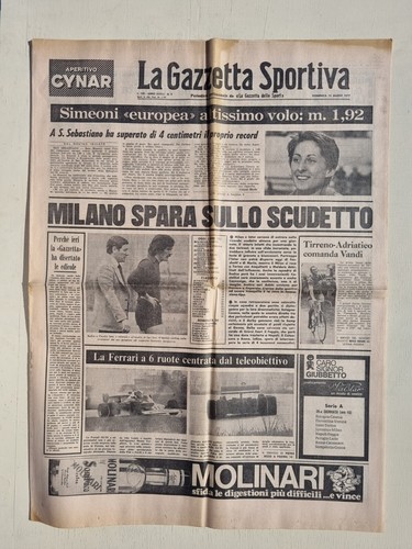 Gazzetta dello sport marzo - sport, 13