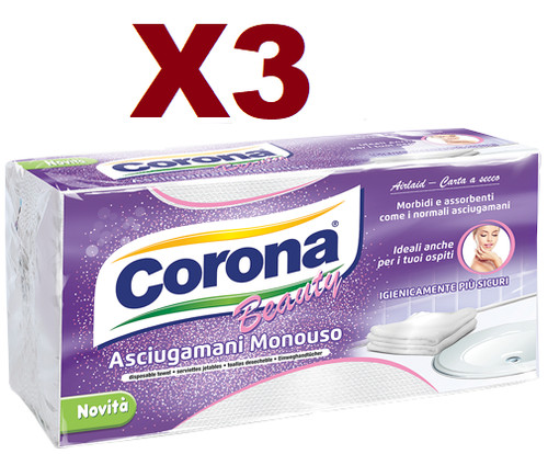 150 asciugamani monouso - monouso, corona