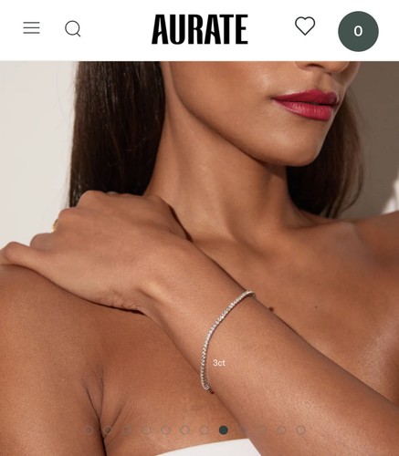 Bracciale tennis aurate - bracciale, 7"