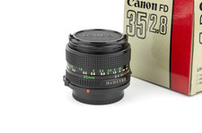 Canon FD NEW 35mm 1:2.8 wide lens obiettivo FD mount Good Box Warranty