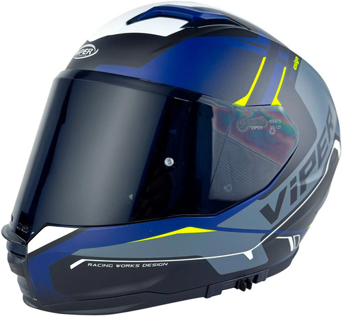 Casco moto integrale viper - casco,