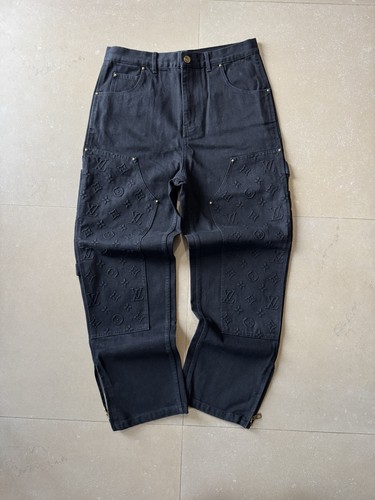 Louis vuitton black denim - vuitton,