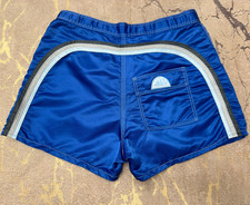 Blue Sundek 33 Rainbow Beach Swim Board Shorts Trunks Bath Suit Size 33 S