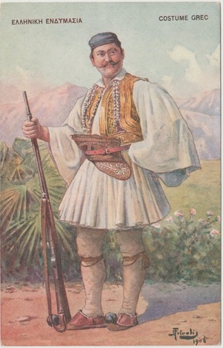 Costume greco illustrata - costume,