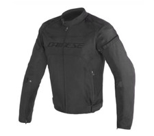 DAINESE Giacca moto in tessuto D-FRAME TEX Jacket Black - Taglia 48