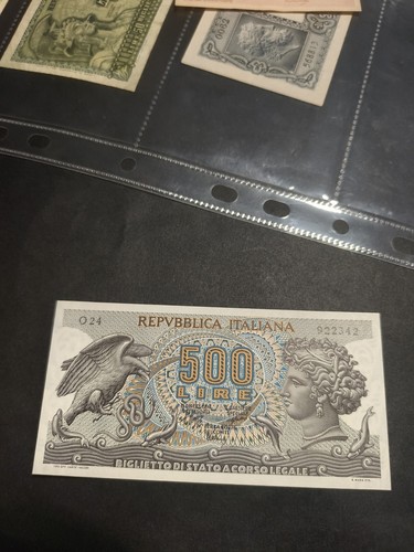 500 lire aretusa decreto 1970 - 500,