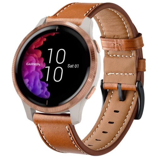 Cinturino pelle per garmin - cinturino,