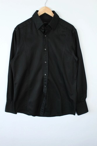 Gucci camicia nera cotone - gucci,