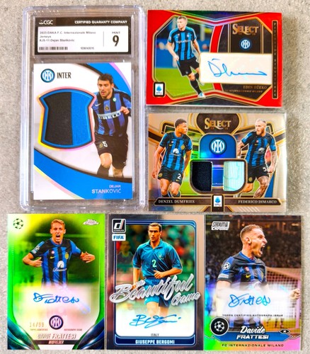 Card inter autografate - inter,