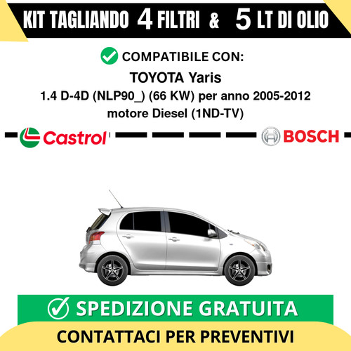 Tagliando filtri bosch - bosch, 5