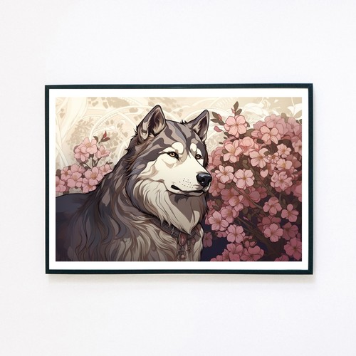 Alaskan malamute lupo - alaskan,