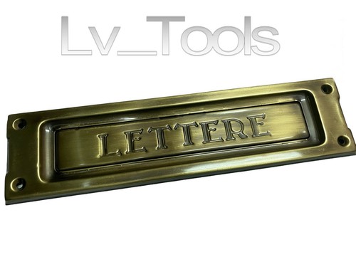 Placca lettere cassetta - placca,