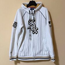 Majestic Athletic Cooperstown White Sox Felpa Cappuccio Zip Logo Chicago USA