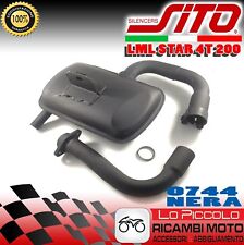 0744 MARMITTA SITO LEOVINCE 4 TEMPI PER LML STAR 4T 200 2012 2013