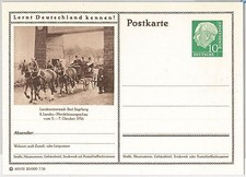 56665 - TRANSPORT: HORSE carriage - GERMANY -  POSTAL HISTORY:   STATIONERY CARD