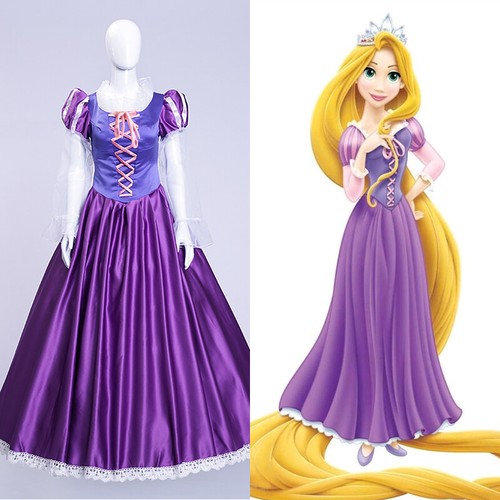 Costume raperonzolo adulto - costume,
