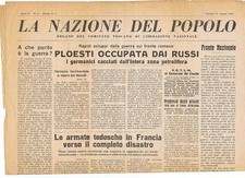 GIORNALE LA NAZIONE DEL POPOLO