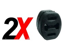 2X SUPPORTO IN GOMMA TUBO