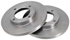 2 dischi freno A.B.S. 16324 per DAIHATSU PIAGGIO PORTER S85 HIJET Bus 16V 4x4