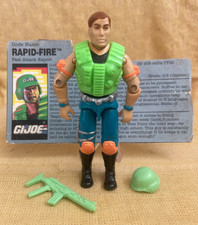 1990 GI Joe RAPID FIRE V1 -