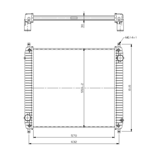 Nrf 509779 radiatore - nrf,