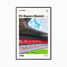 Stampa poster FC Bayern Monaco