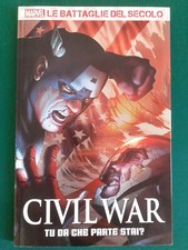 LE BATTAGLIE DEL SECOLO #01 CIVIL WAR I MARVEL PANINI GAZZETTA